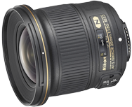 Nikon AF-S NIKKOR 20mm f/1.8G ED